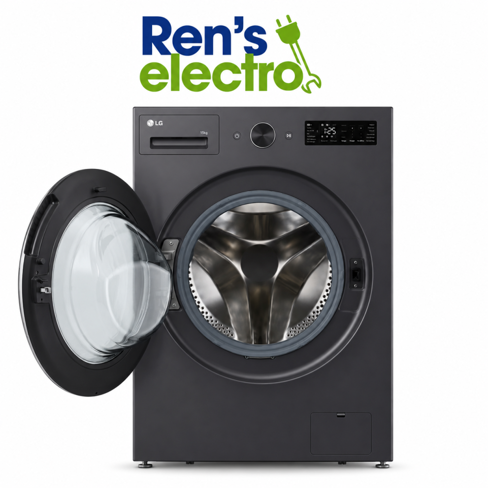 LG F0Z6DYP24 – Lave-linge 15 kg | AIDD™ | 6 Motion Direct Drive™ | SmartThinQ™